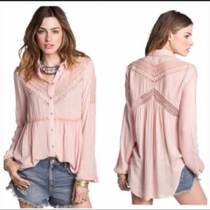 Free people blouse size L